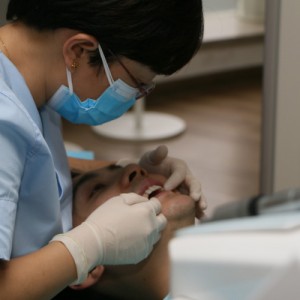 鞍山時代口腔門診部做瓷貼面案例效果圖