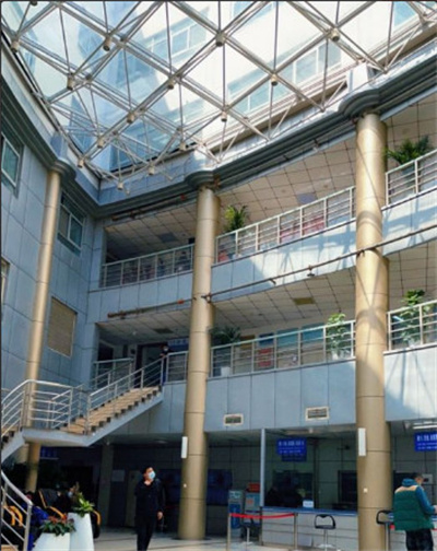 鄭州第三人民醫(yī)院整形美容中心_醫(yī)院一角