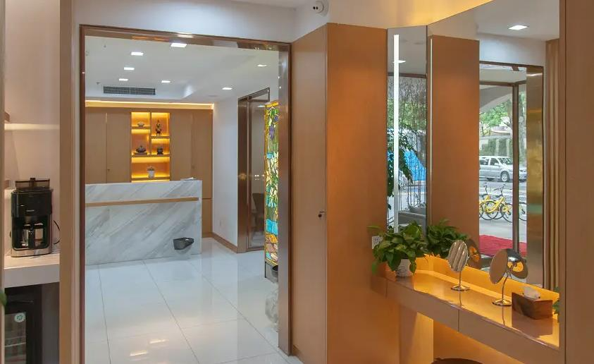 上海鉑詩玥醫(yī)療美容診所_醫(yī)院一角