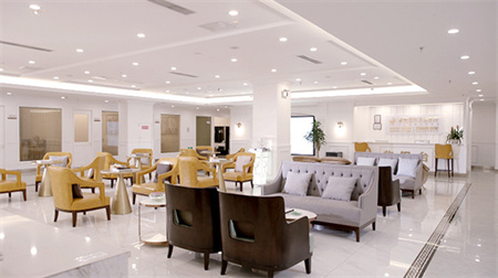 無(wú)錫麗都整形美容醫(yī)院_大廳一角