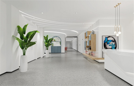 溫州芘麗芙美容醫(yī)院_大廳一角