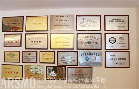 長沙華韓華美醫(yī)學美容醫(yī)院_榮譽墻