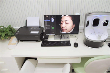 棗莊友誼醫(yī)院麗華整形中心_皮膚檢測