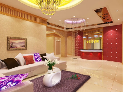 信陽(yáng)金霞醫(yī)療美容門(mén)診部_休息區(qū)