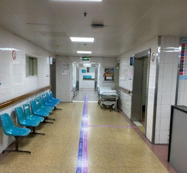 無(wú)錫市第四人民院整形美容外科_走廊