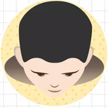 一級(jí)脫發(fā)